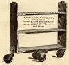 image of very old book cart called Library Bureau