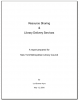 title page of report