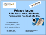 title slide of presentation