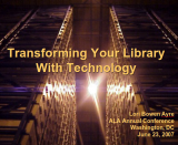 title slide of presentation